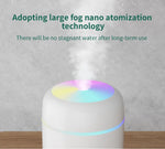 Diffusore per oli essenziali con nebulizzazione ultrasuoni e luce LED multicolore