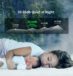 Diffusore per oli essenziali silenzioso ideale per sonno tranquillo e relax notturno