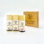 Kit olio essenziale rilassante Aroma Bano con Rosa Damascena, Neroli e Salvia in confezione regalo