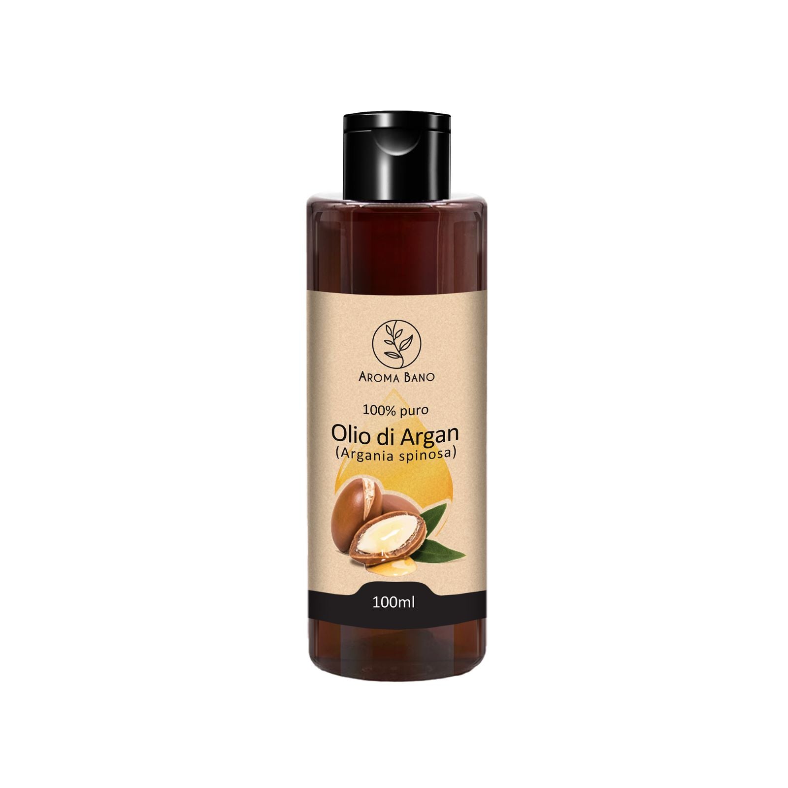 Olio di argan puro e naturale 100ml Aroma Bano