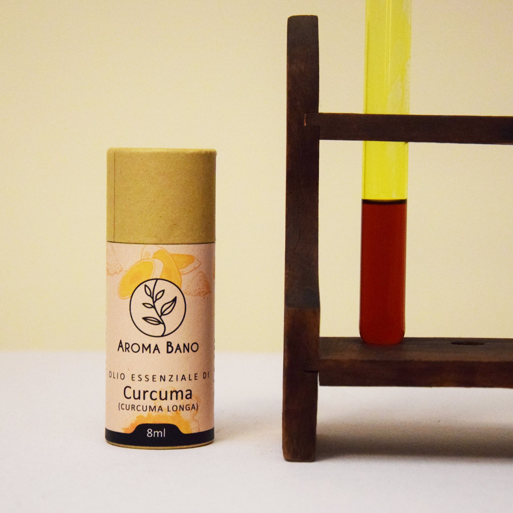 olio essenziale di curcuma estrazione artigianale aroma bano
