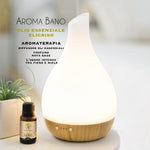 Olio essenziale di Elicriso Aroma Bano da 5 ml utilizzato con diffusore per aromaterapia in ambiente domestico