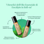 Benefici del Roll-on di Menta Piperita Aroma Bano per energia, respirazione e sollievo muscolare