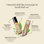 Benefici del roll-on al neroli Aromabano per relax ed equilibrio emotivo